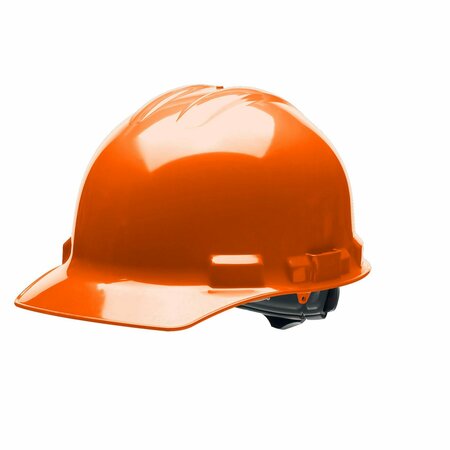CORDOVA Ratchet, 6-Point, Duo Safety, Hard Hat, Cap, Orange H26R3